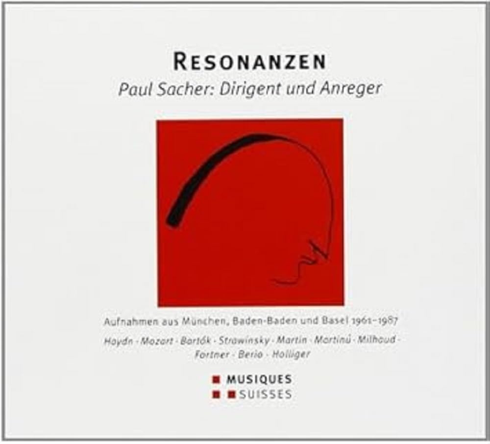 Sacher / Stravinsky / Olsen / Deroubaix / Cuenod : Resonanzen