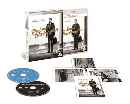 Mr Smith Goes To Washington Slipcased Edition Blu Ray / DVD / Art Cards / Digital Download / Blu Ray
