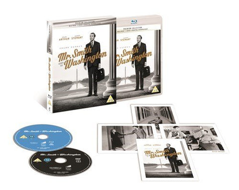 Mr Smith Goes To Washington Slipcased Edition Blu Ray / DVD / Art Cards / Digital Download / Blu Ray