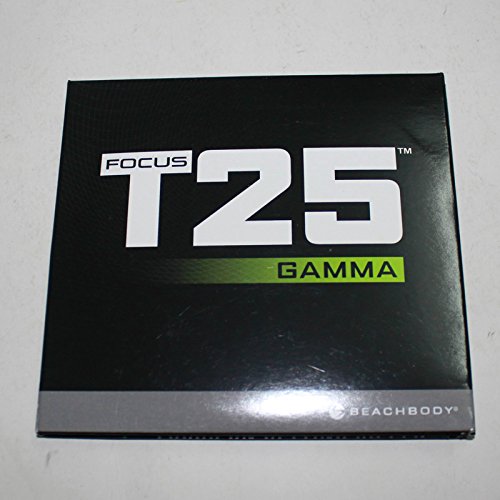 New Focus T25 Gamma 4 DVD Fitness Cycle DVD Workout Set