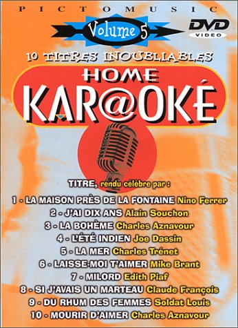 Home Kar@oké : 10 titres inoubliables - Vol.5