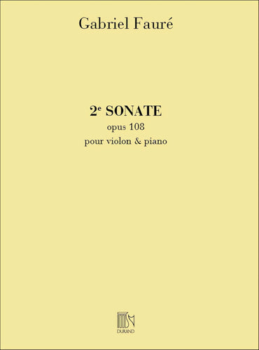 Sonate N 2 Op 108