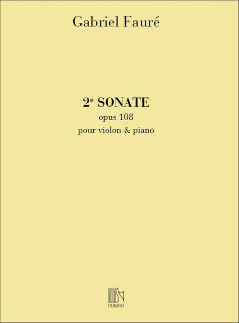 Sonate N 2 Op 108