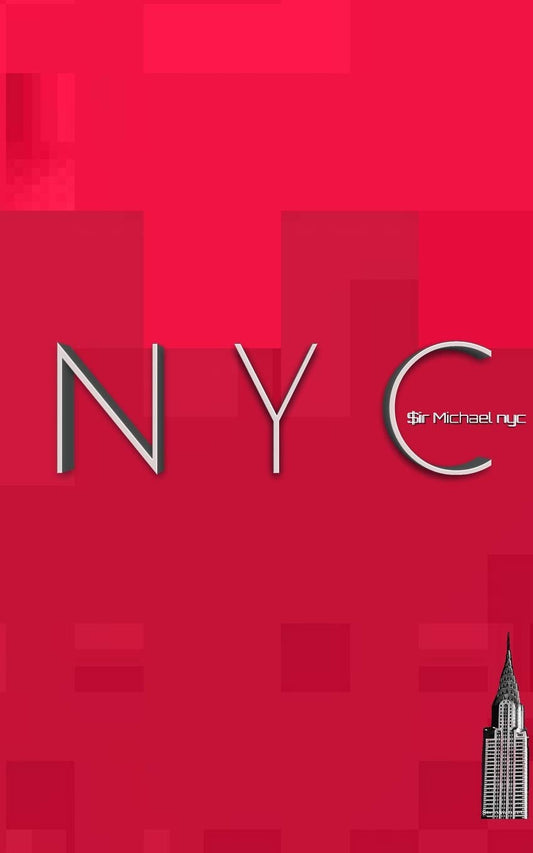 NYC iconic Chrysler building ruby red creative blank journal $ir Michael designer limited edition: NYC iconic Chrysler building ruby red creative blank journal