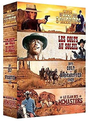 Coffret western n°2 : UN COLT POUR 3 SALOPARDS + LES COLTS AU SOLEIL + ROY COLT & WINCHESTER JACK + LE CLAN DES McMASTER