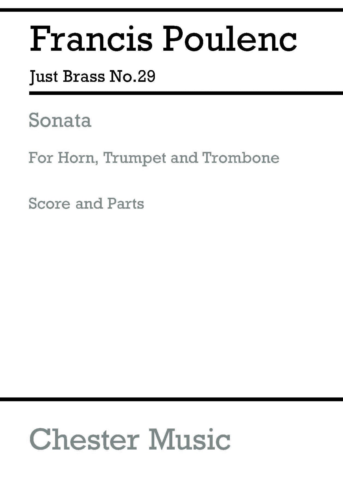 Sonata for Horn, Trumpet and Trombone