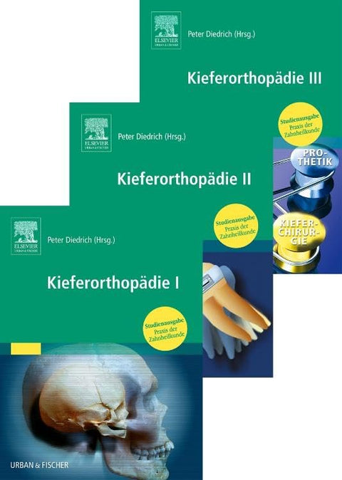 Praxis der Zahnheilkunde. Kieferorthopädie. Studienausgabe. Paket: Kieferorthopädie 1, 2, 3