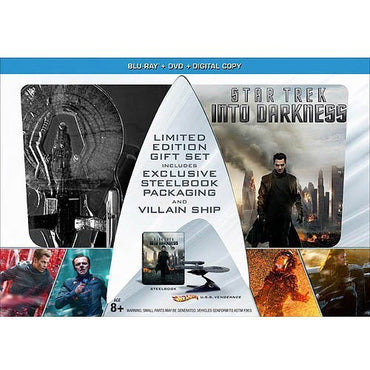 Star Trek: Into Darkness SteelBook (Blu-ray + DVD + Digital Copy + Villain Ship by Paramount