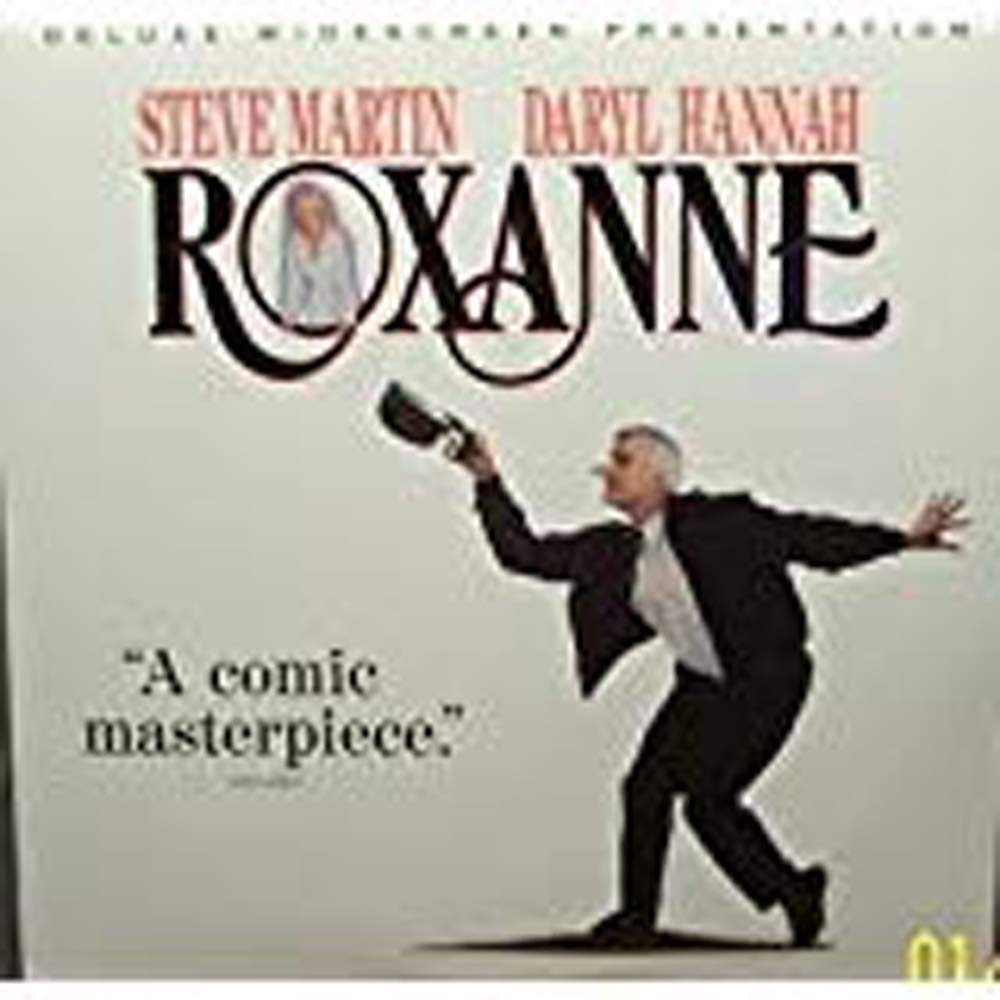 ROXANNE Deluxe Widescreen Presentation Laserdisc (LD NOT DVD) Steve Martin Daryl Hannah