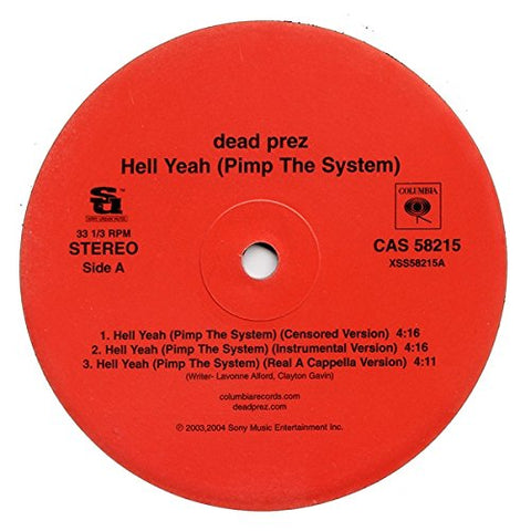 Hell Yeah (12 Inch Record DJ Single)