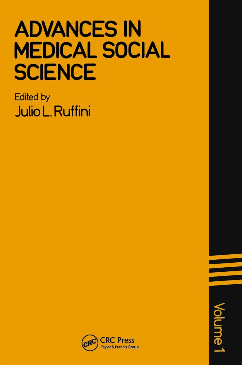 Advances In Medical Social Sciences