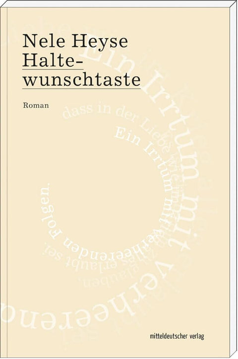 Heyse, N: Haltewunschtaste