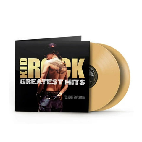 Kid Rock Greatest Hits: You Never Saw It Coming, Exclusive Limited Edition Gold Color Vinyl 2x LP