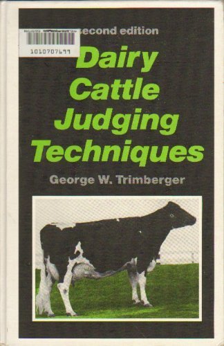 Dairy cattle judging techniques