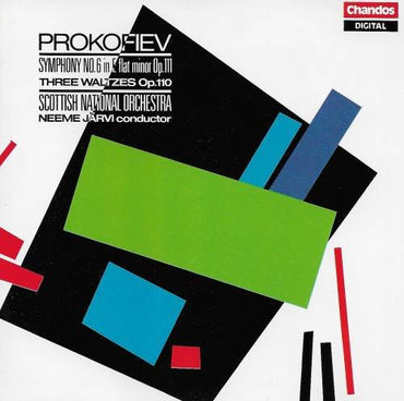 Prokofiev: Symphony No. 6 etc. Jarvi/Scottish National Orchestra