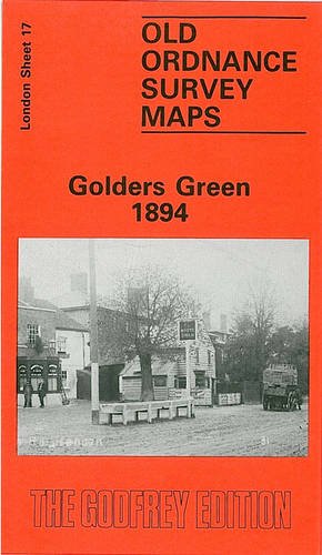 Golders Green 1894: London Sheet 017.2 (Old O.S. Maps of London)
