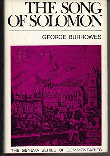 Song of Solomon (Genevia Commentaries Series)