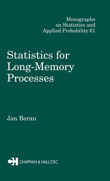 Statistics for Long-Memory Processes (Chapman & Hall/CRC Monographs on Statistics and Applied Probability)