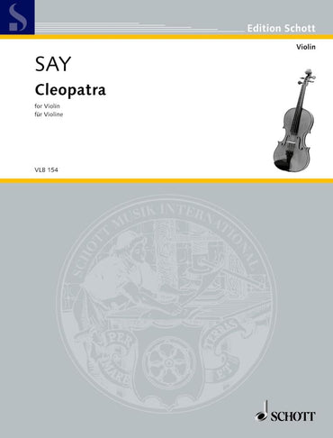 Cleopatra: pour violon solo. op. 34. violin.