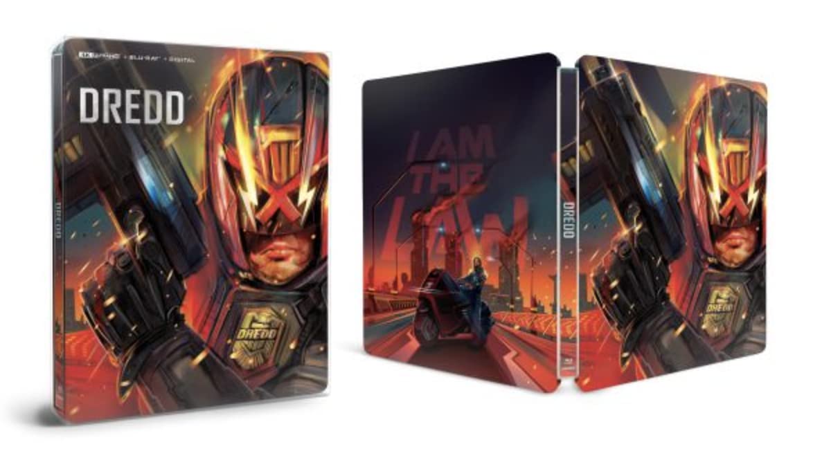Dredd 4K UHD + Blu-ray + Digital (Limited Edition Steelbook)