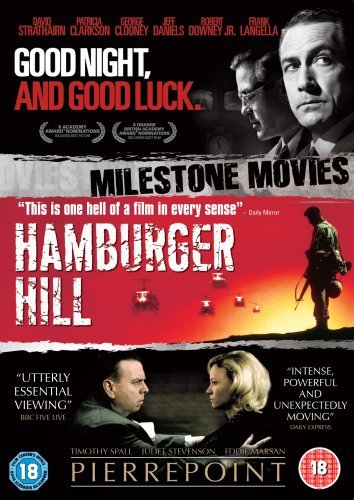 Milestone Movies Boxset (Good Night And Good LuckHamburger HillPierrepoint) [DVD] [UK Import]
