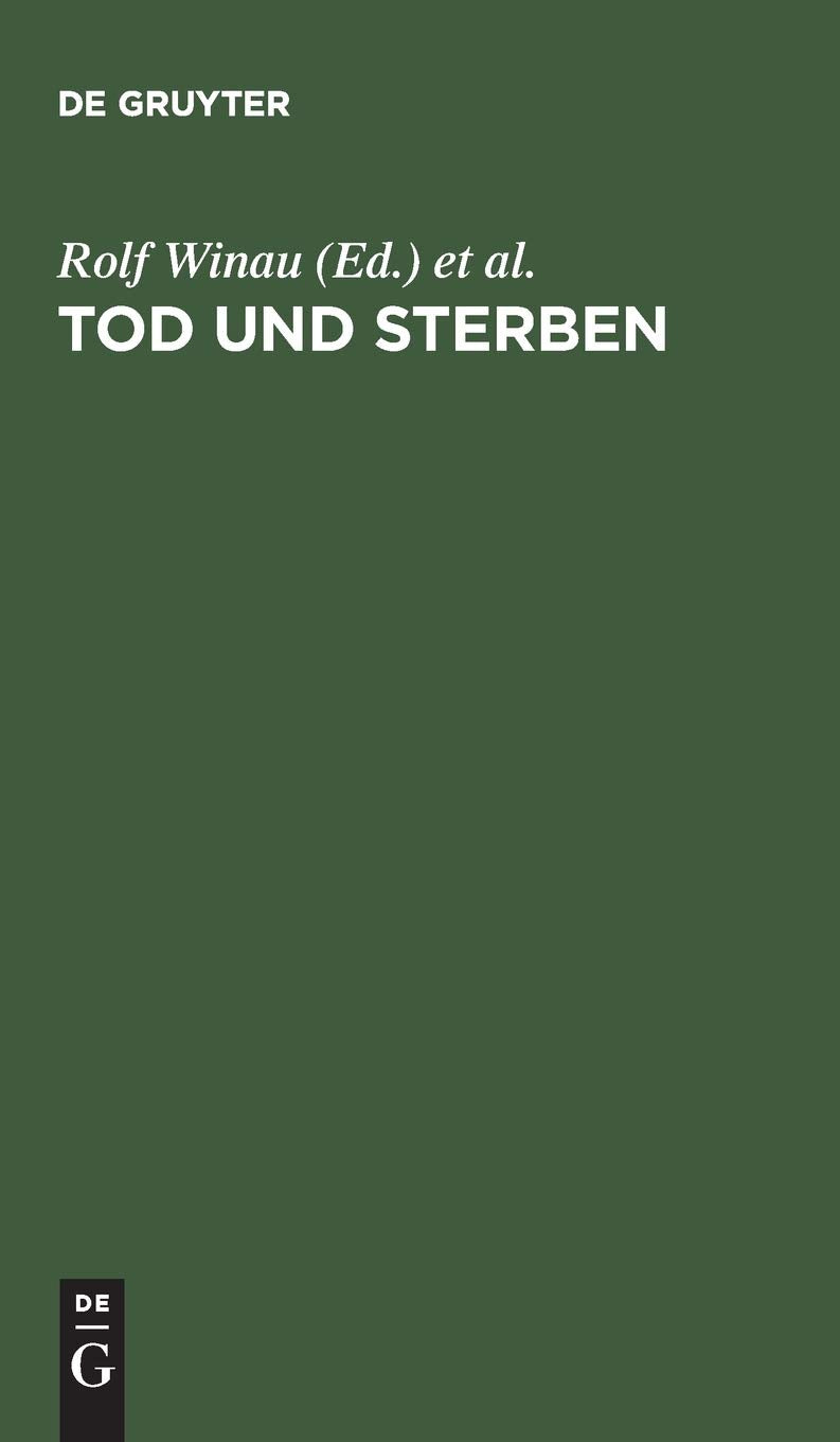 Tod Und Sterben