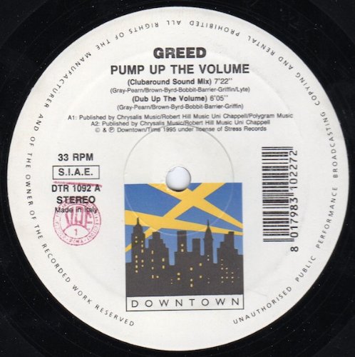 Pump Up the Volume [Vinyl]