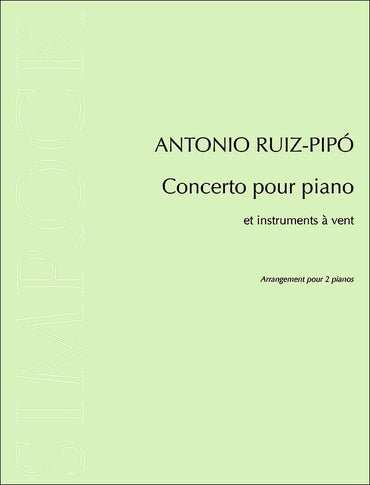 CONCERTO POUR PIANO ET INSTRUMENTS A VENT PIANO