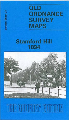 Stamford Hill 1894: London Sheet 021.2 (Old O.S. Maps of London)