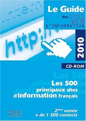 Le Guide des sites web d'information : CD-ROM