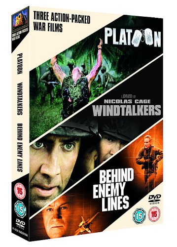 Modern War Triple - Platoon/Windtalkers/Behind Enemy Lines [Import anglais]