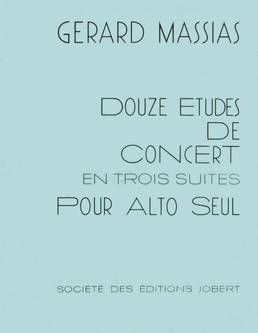 Massias: Etudes de concert en trois suites (12)