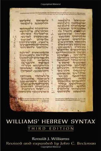 Williams Hebrew Syntax, Third Edition by John C. Beckman (2007-06-16)