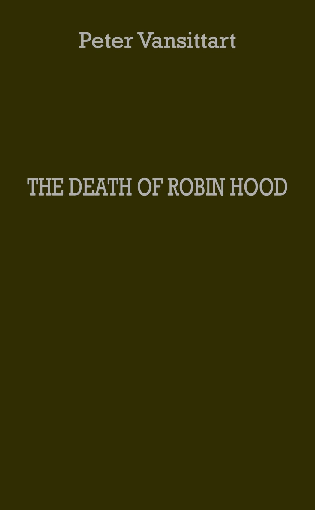 Death of Robin Hood