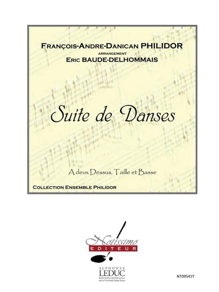 Philido: r Delh Suite De Danses 2 Oboes Cor Anglais Bassoon Score/parts