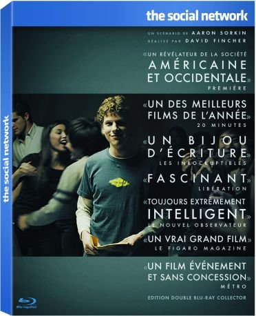 The Social Network - Edition 2 Blu-ray Collector (César 2011 du Meilleur Film Etranger)