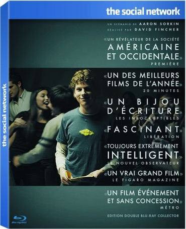 The Social Network - Edition 2 Blu-ray Collector (César 2011 du Meilleur Film Etranger)