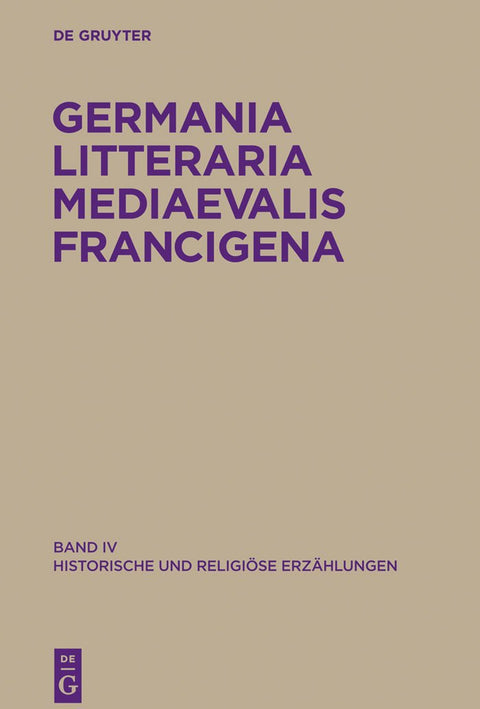 Historische Und Religiöse Erzählungen