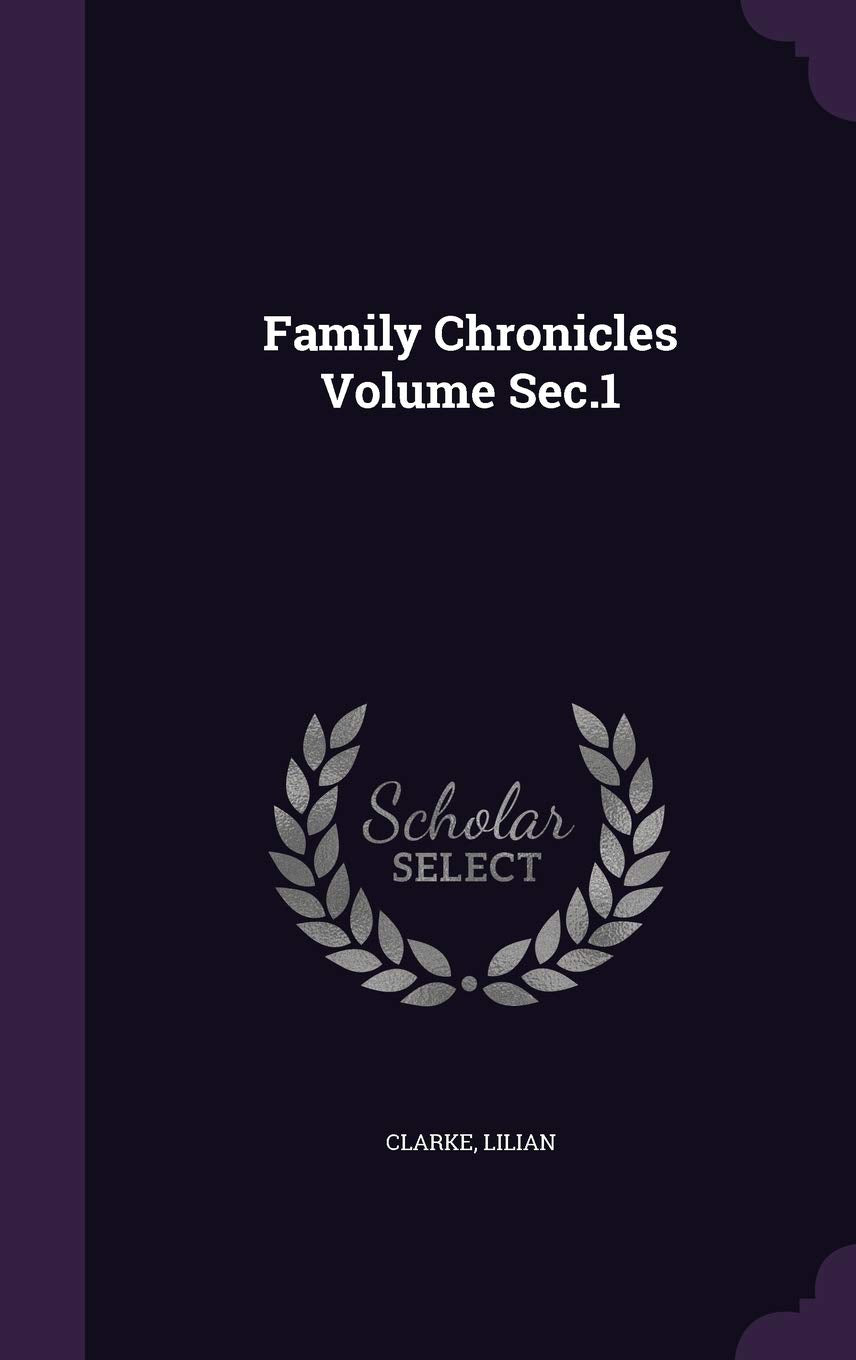 Family Chronicles Volume Sec.1