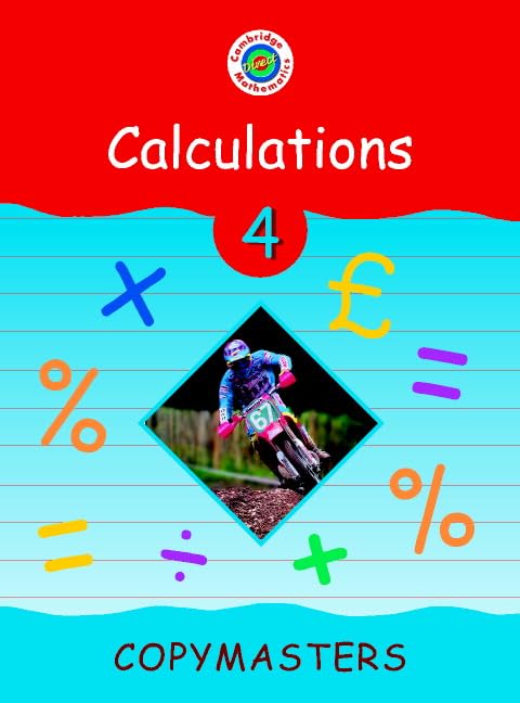 Cambridge Mathematics Direct 4 Calculations Copymasters