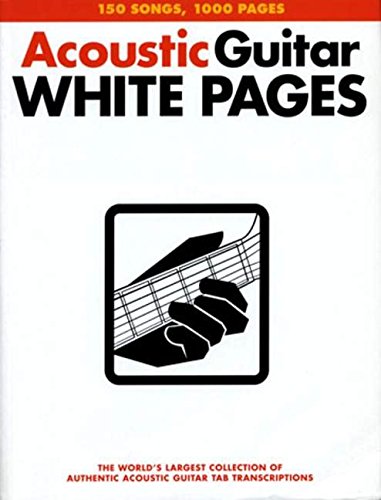 Acoustic Guitar White Pages (Guitar)