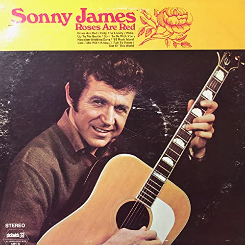 SONNY JAMES - roses are red PICKWICK 6100 (LP vinyl record)