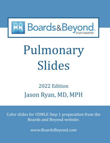 Boards and Beyond Pulmonary Slides (Boards and Beyond Color Slides)