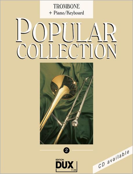 Popular Collection 2. Trombone + Piano / Keyboard