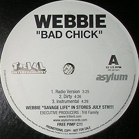 Bad Chick/Give Me That [Vinyl]