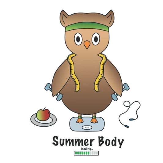 Summer Body: Notizbuch blanko zum Ausfüllen für deine Ideen, Training, Abnehmen, Tracker (German Edition)