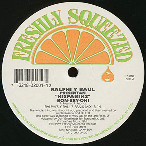 Ralphi Y Raul Presentan Hispaniks / Bon-Bey-Oh!