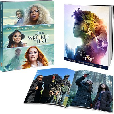 A Wrinkle In Time (Blu-ray/DVD/Digital HD) with Limited Edition 40-pg Gallery Book