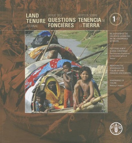 Land Tenure Journal (Land Tenure Journal - Revue des Question Foncières - Revista Sobre Tenencia)