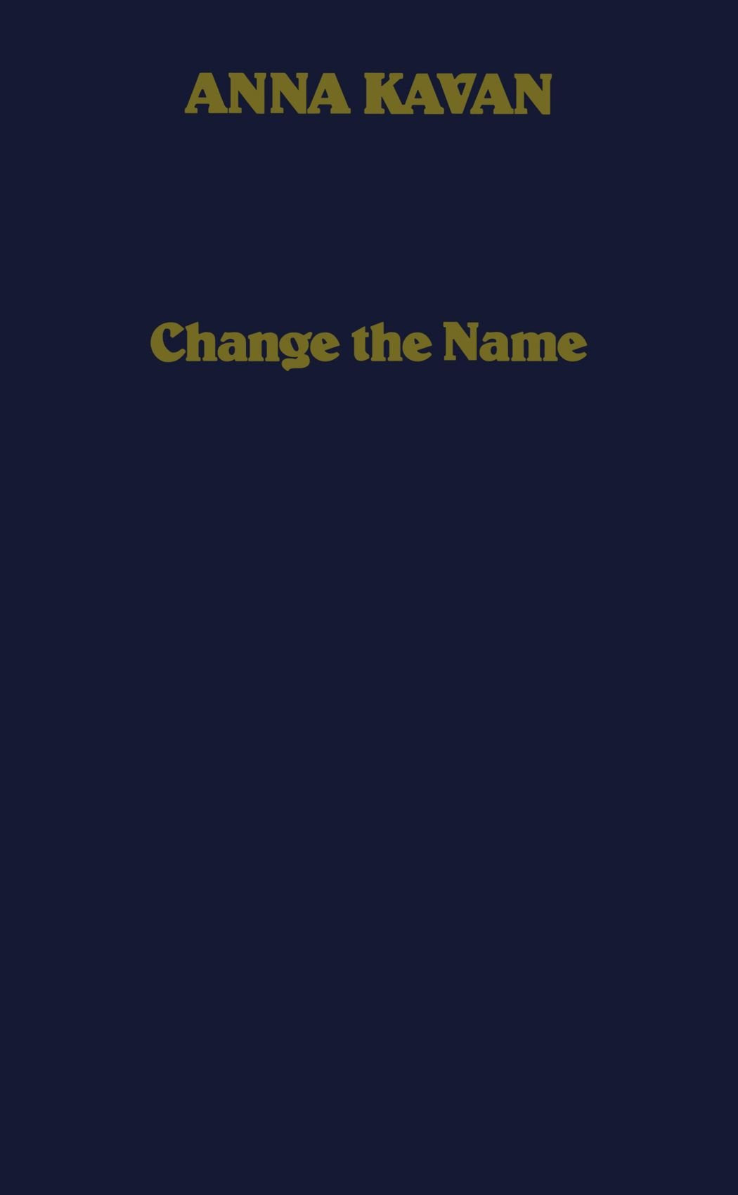 Change The Name